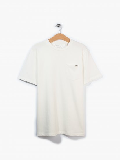 Plain short sleeve t-shirt with chest pocket