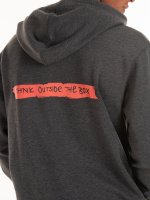 Hoody with back print