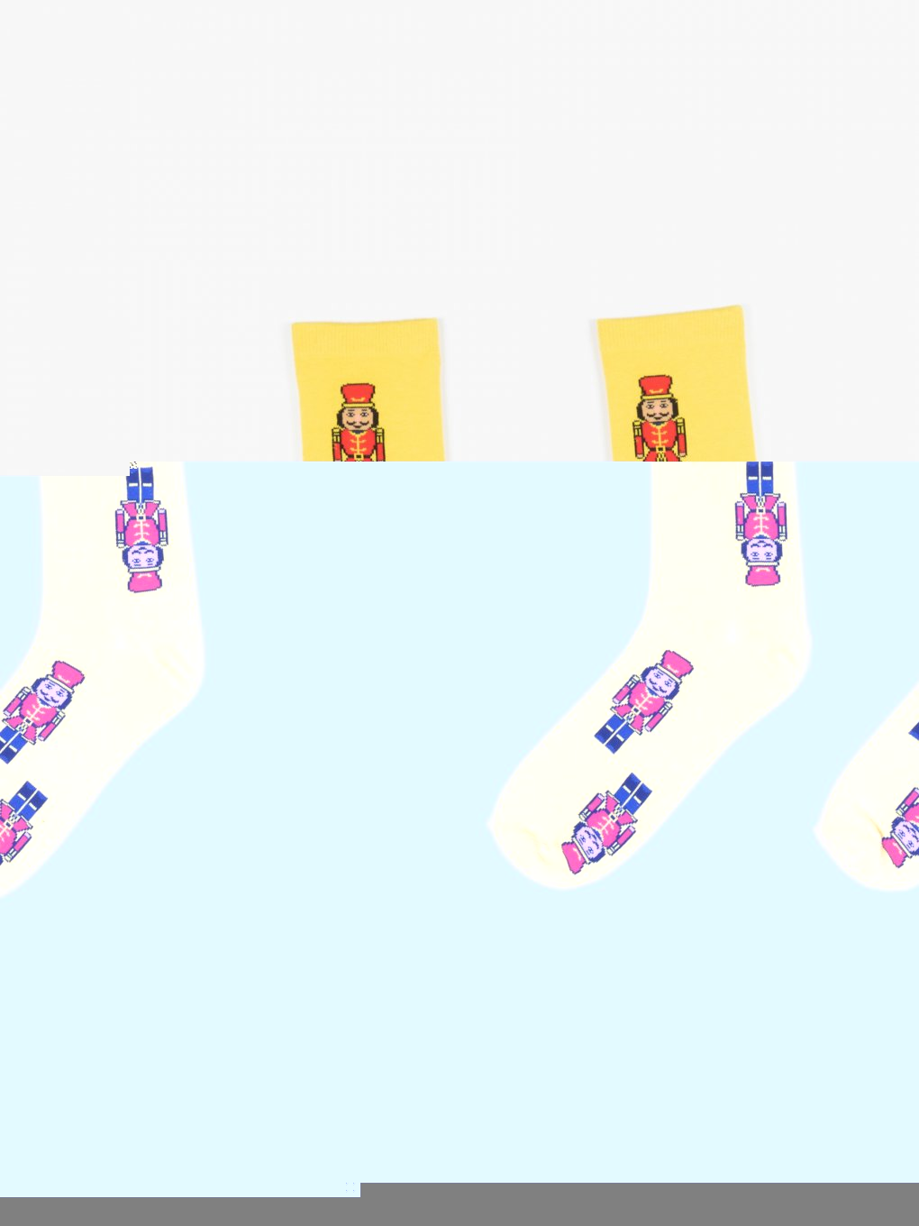 Ponožky s vianočným motívom pánske