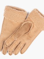 Sherpa lined gloves