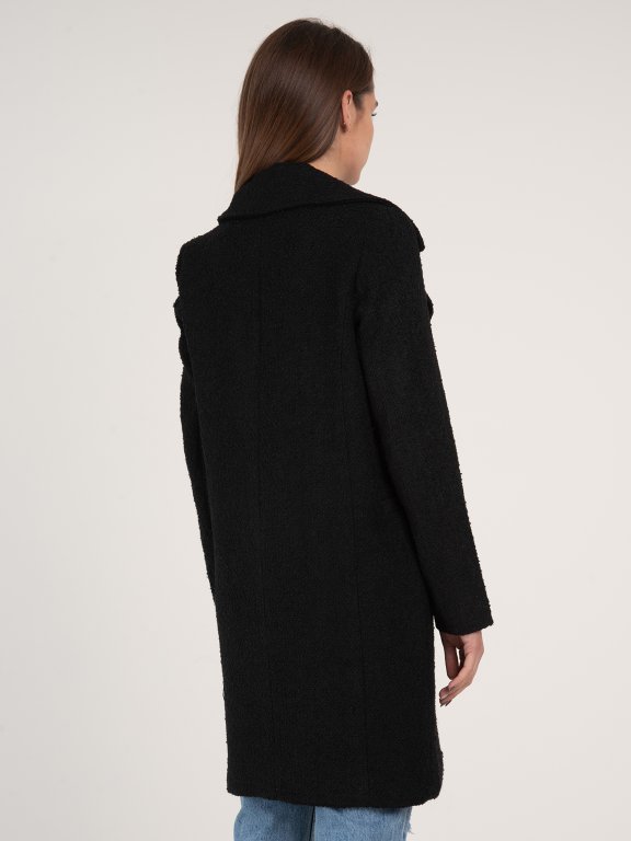 Základní rovný kabát dámský