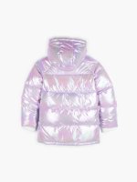 Zimná holografická bunda dievčenská