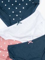 5 kusov vzorovaných dievčenských nohavičiek