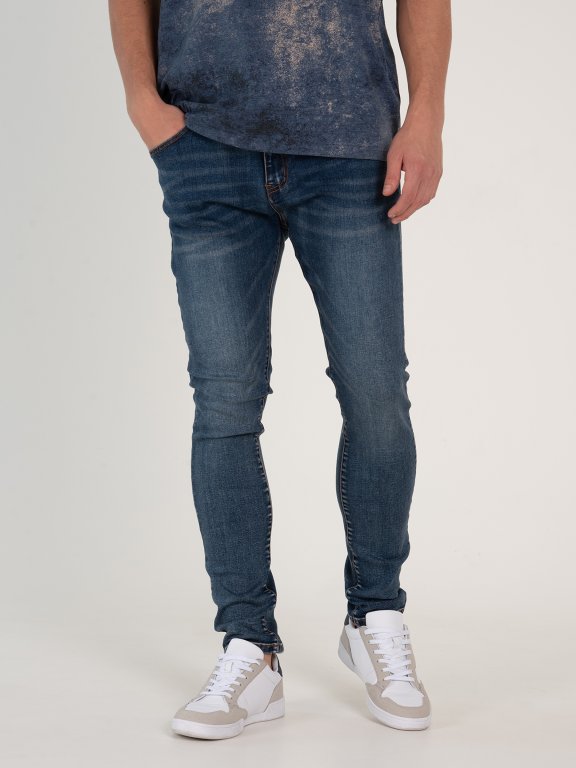 Basic slim fit džíny