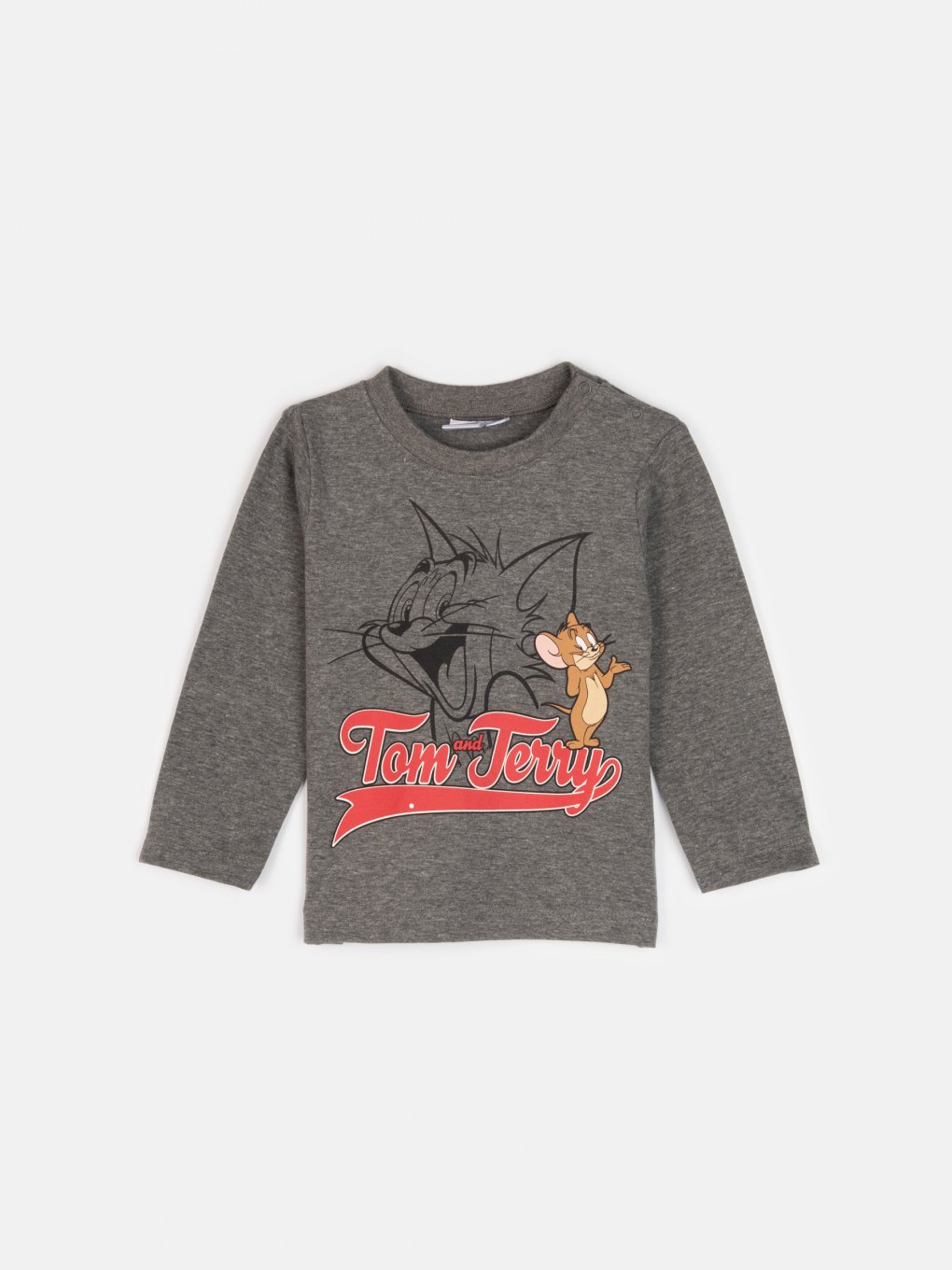 Bawełniana koszulka z długim rękawem Tom & Jerry
