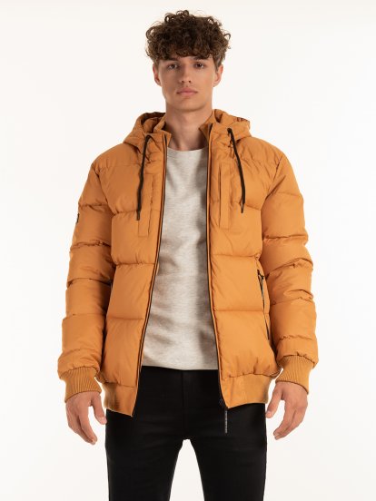 Quilted padded jacket