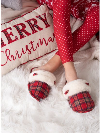 Vianočné papuče dámske