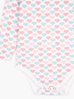 Hearts print bodysuit