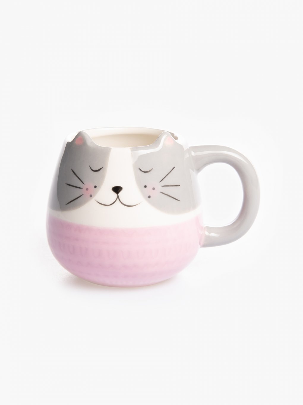 Kubek ceramiczny kotek