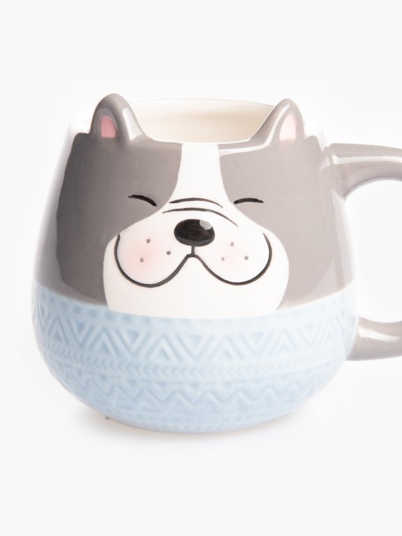 Ceramic mug dog