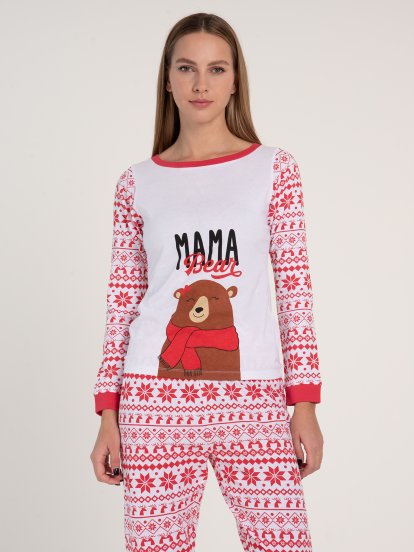 Christmas pyjama top