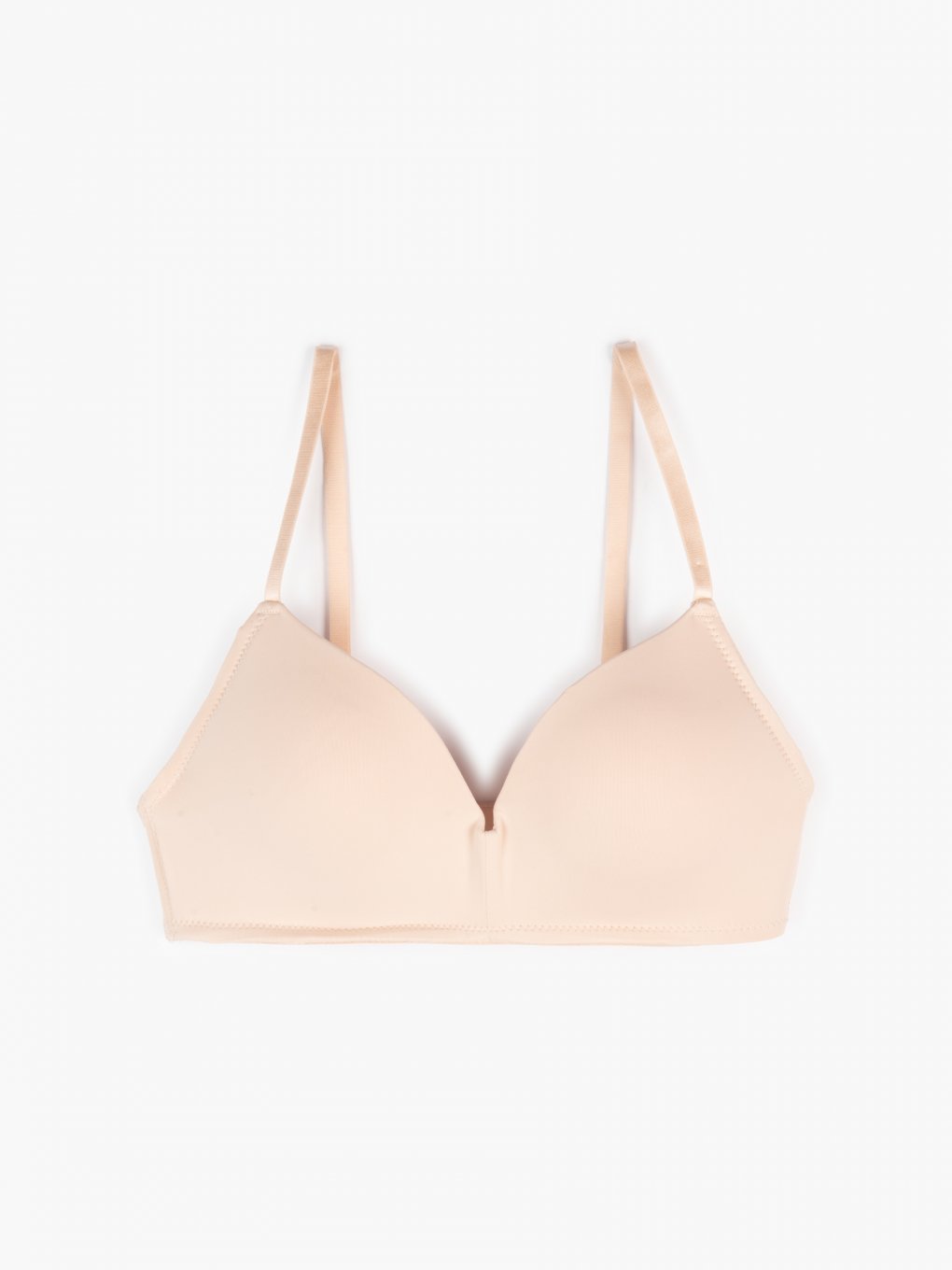 Non-wired padded bra