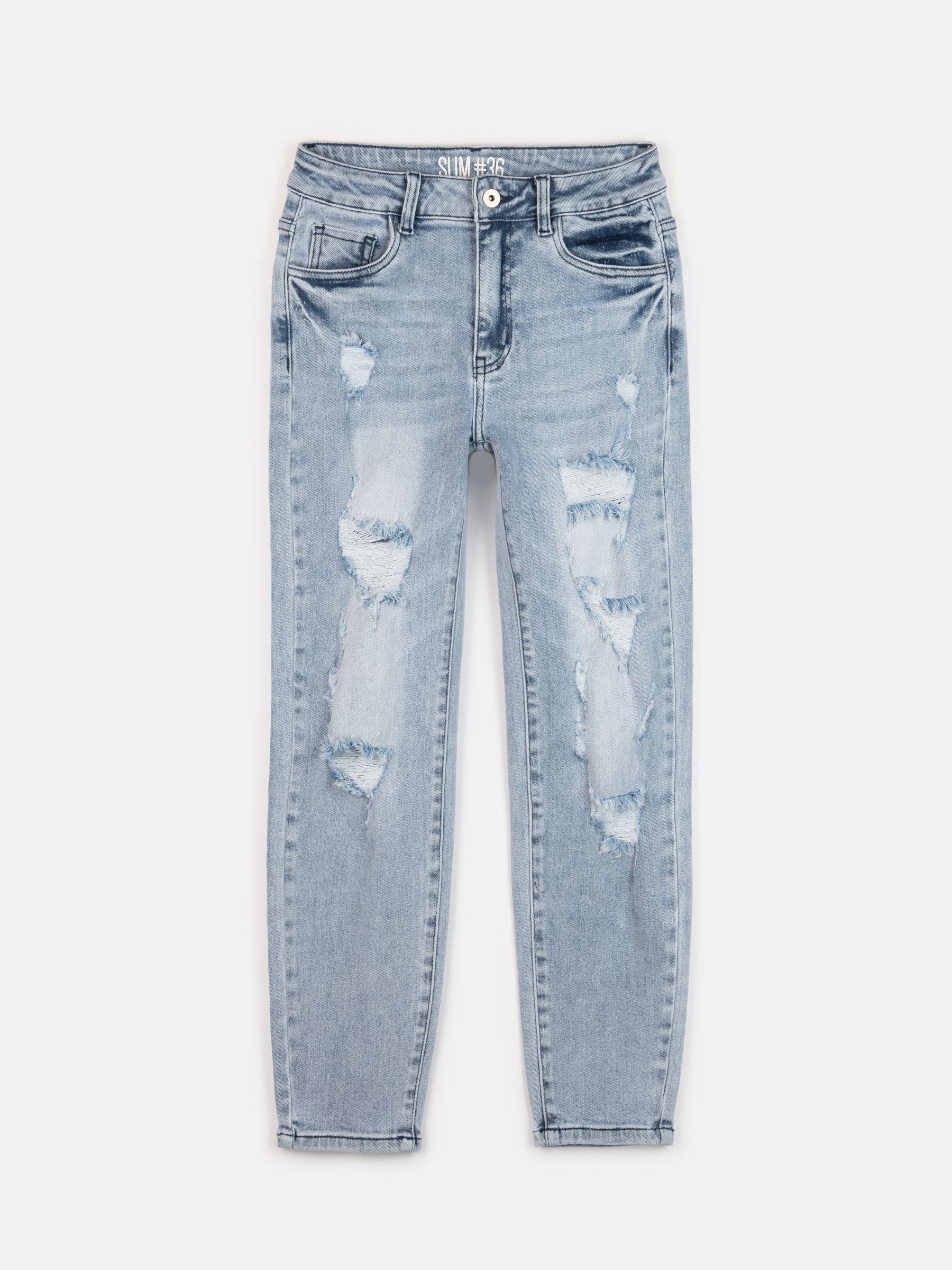 discount 64% Blue 36                  EU WOMEN FASHION Jeans Boyfriend jeans Ripped Mango boyfriend jeans 