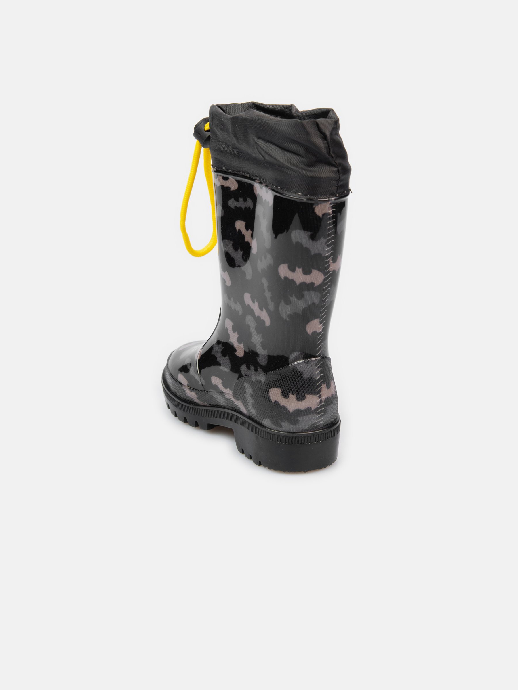 DC Comics Boys Batman Light Up Wellington Boots Kids Rain Snow Shoes Wellies 