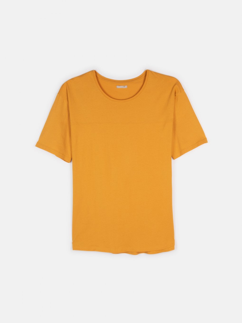 Prodloužené základní basic bavlněné tričko s krátkým rukávem dámské plus size
