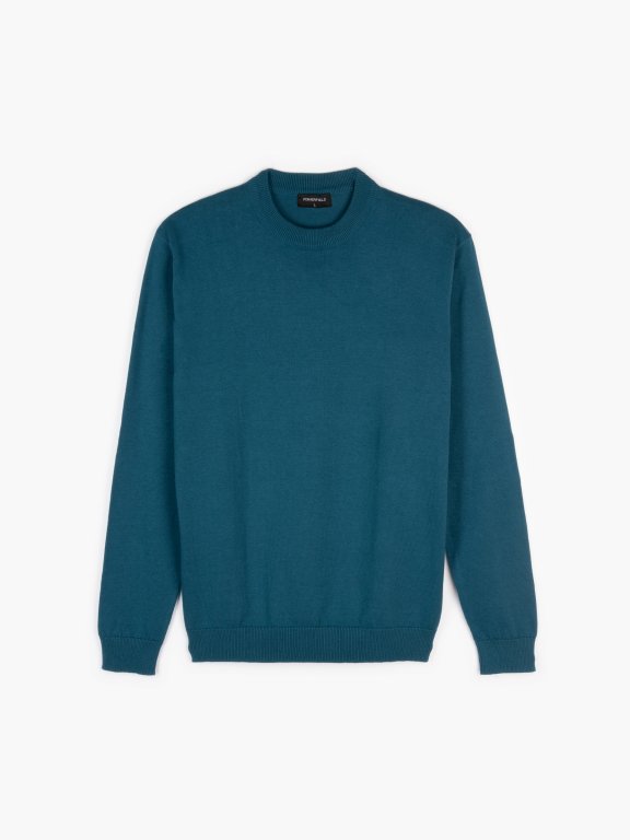 Základní basic bavlněný pulovr pánský