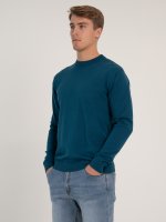 Klasyczny bawełniany sweter męski