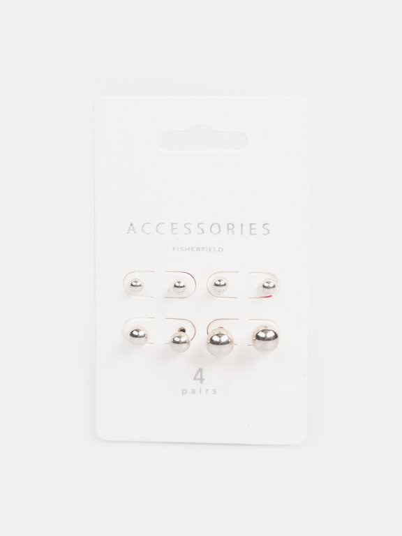 4-pack earrings