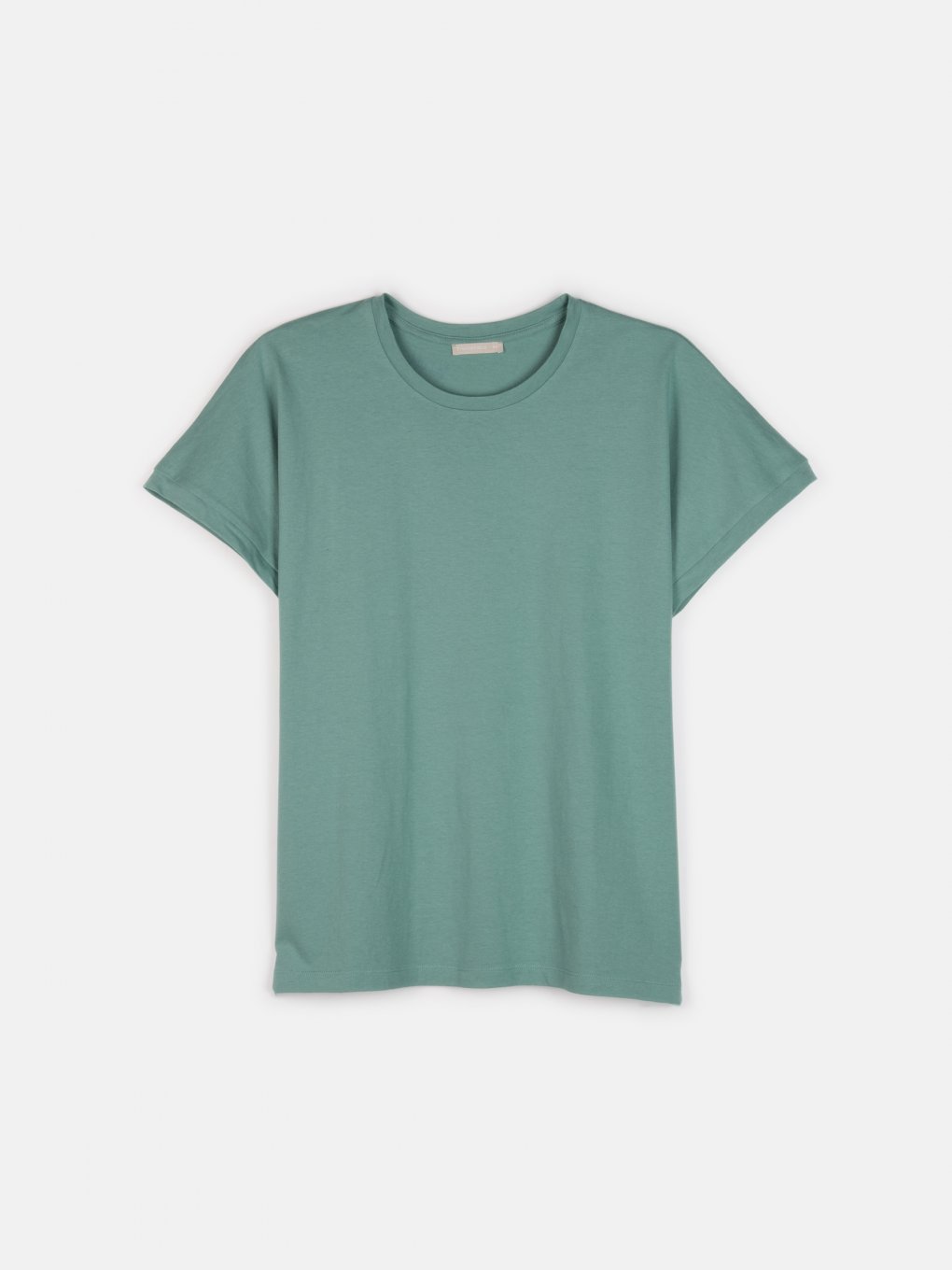 Základné basic bavlnené tričko dámske plus size