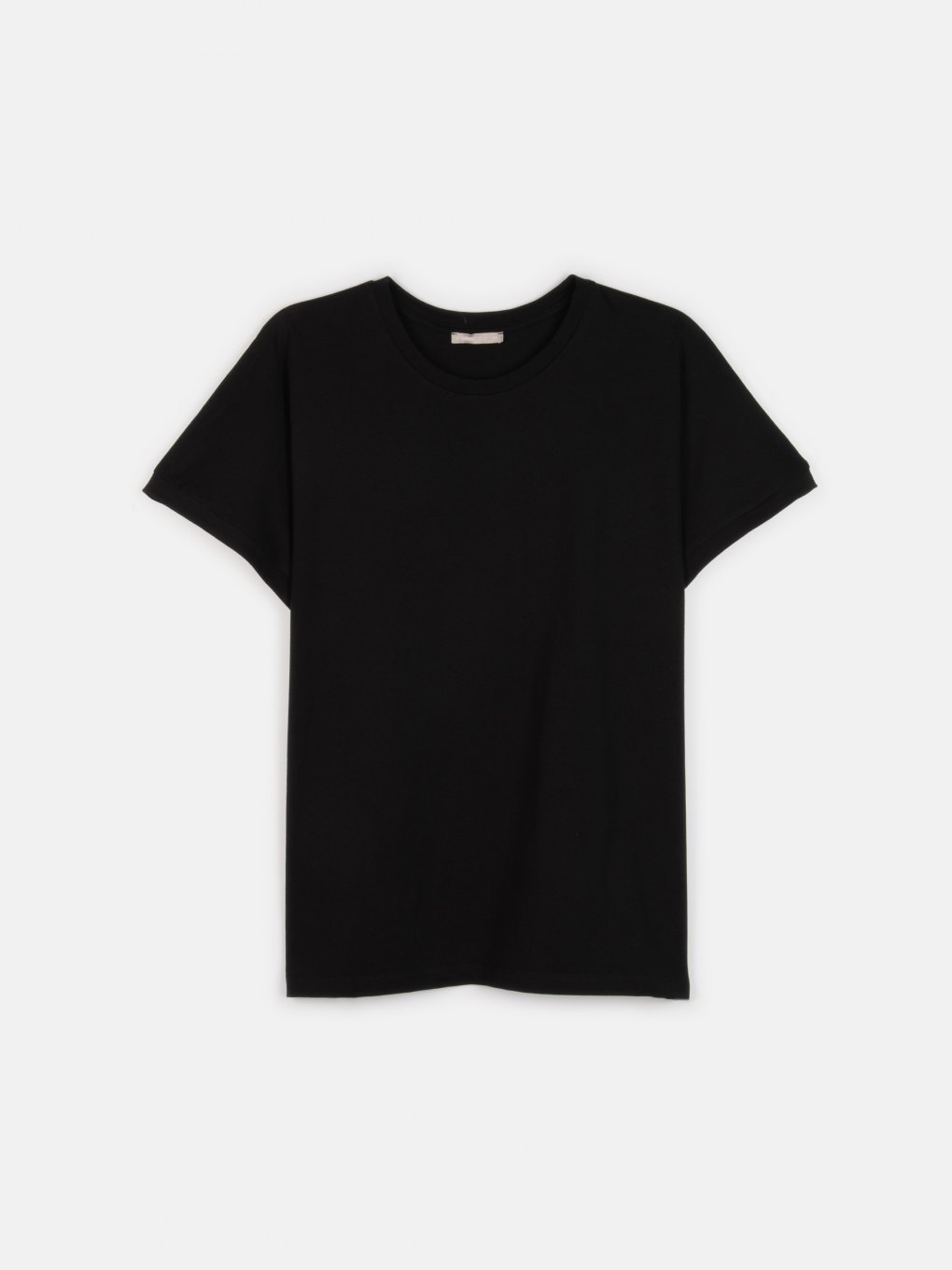 Základné basic bavlnené tričko dámske plus size