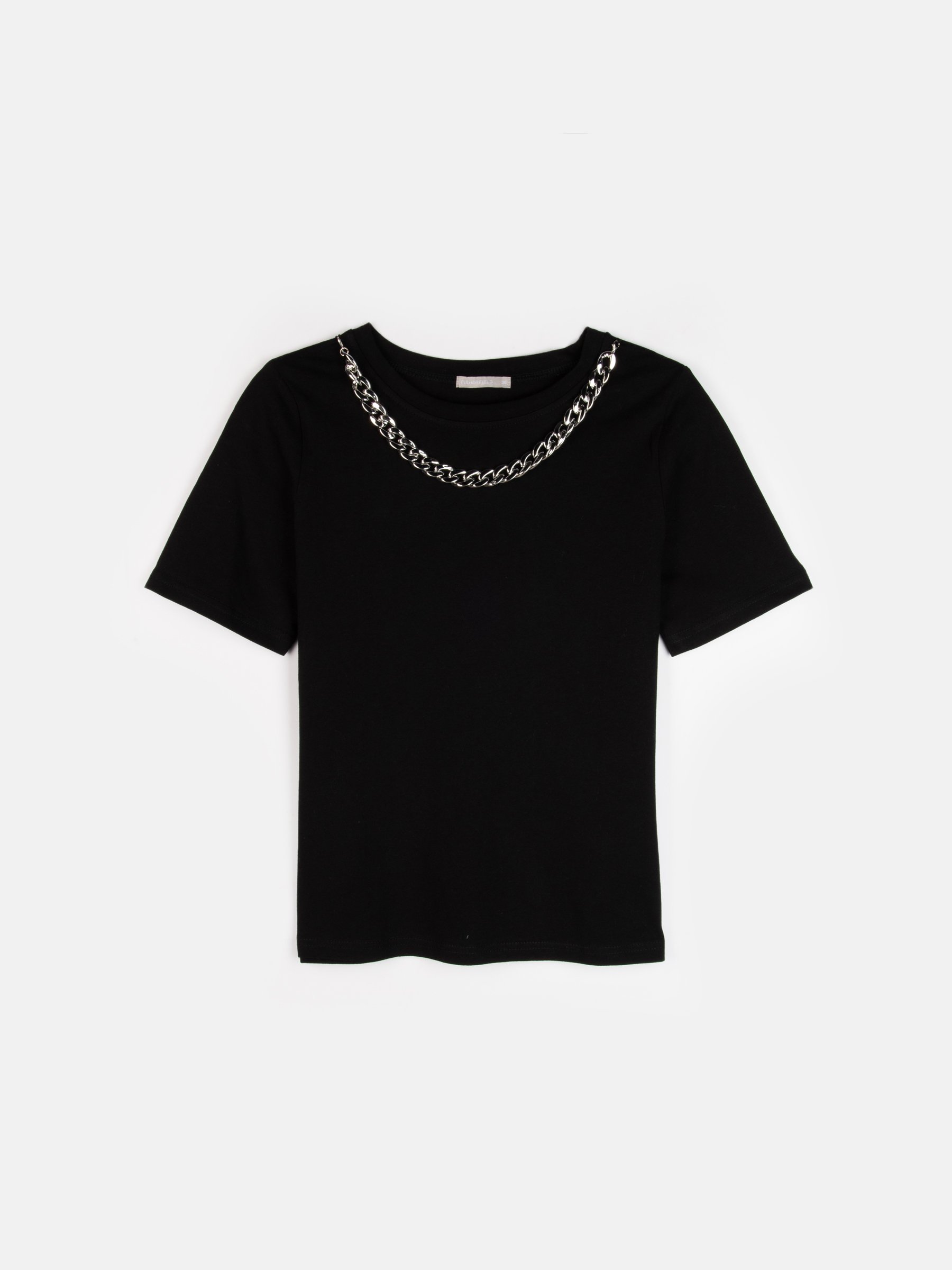 Chain Detail T-Shirt - Women - Ready-to-Wear