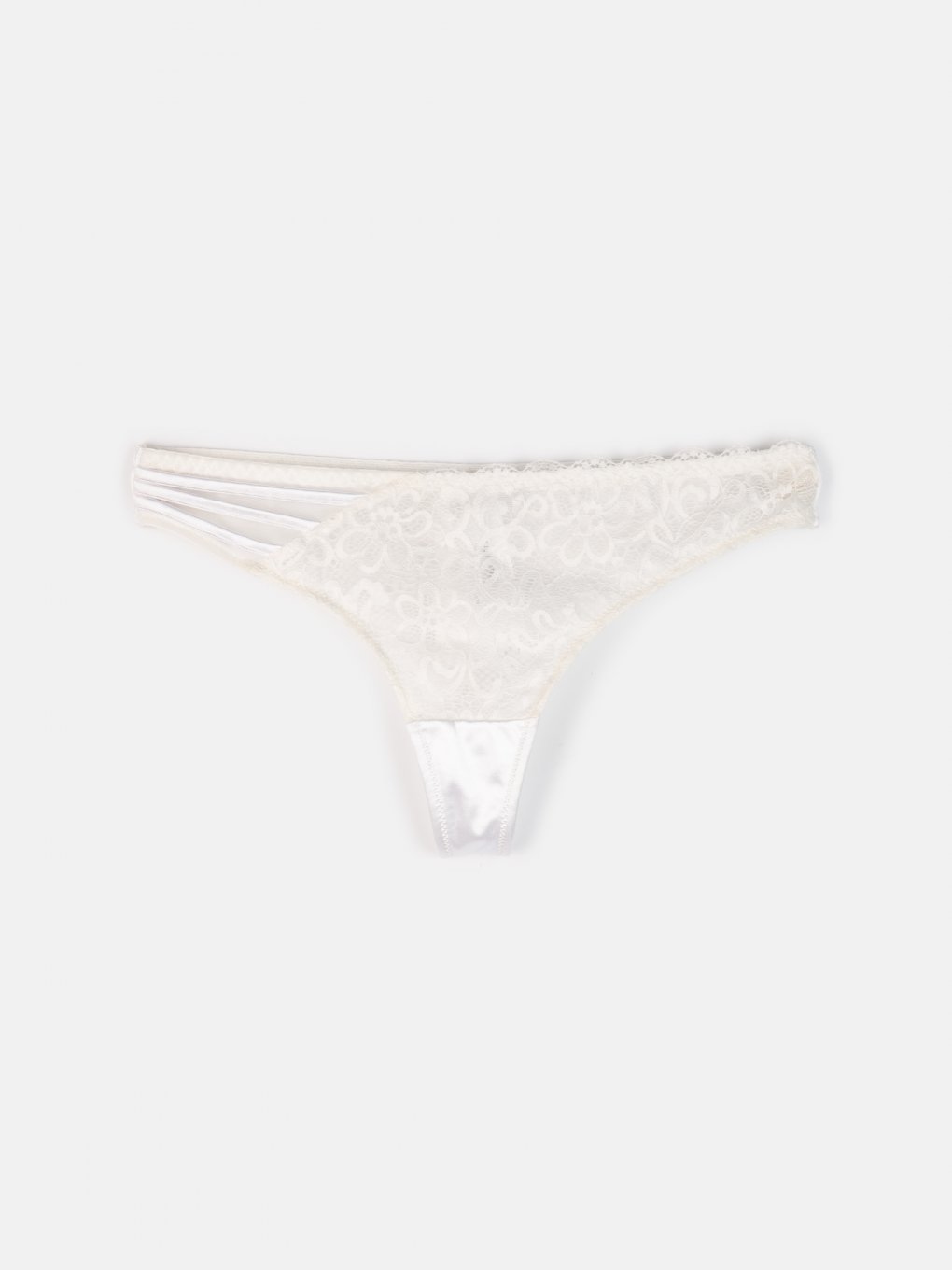 Lace thong briefs
