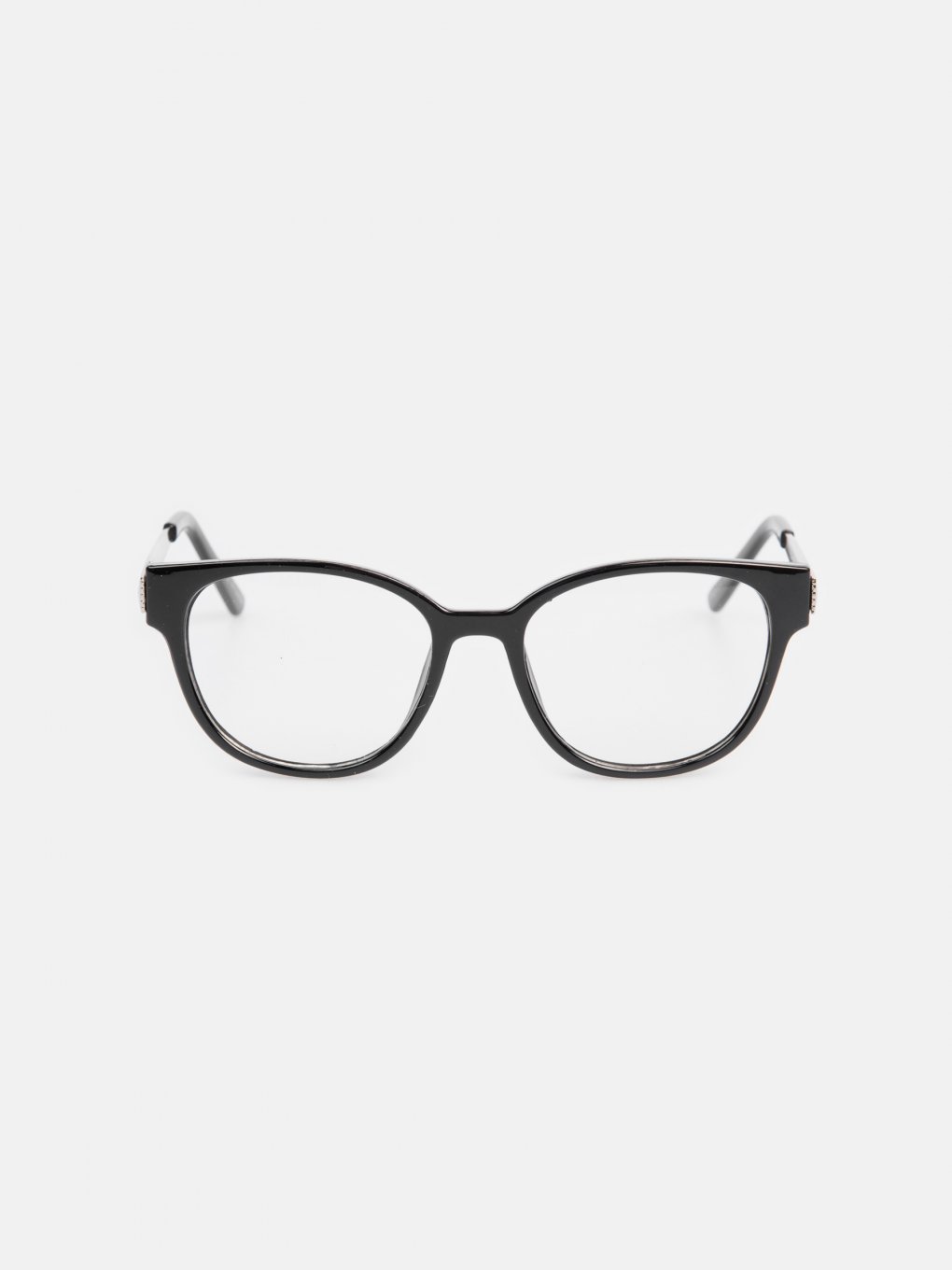 Transparent lenses cat eye sunglasses