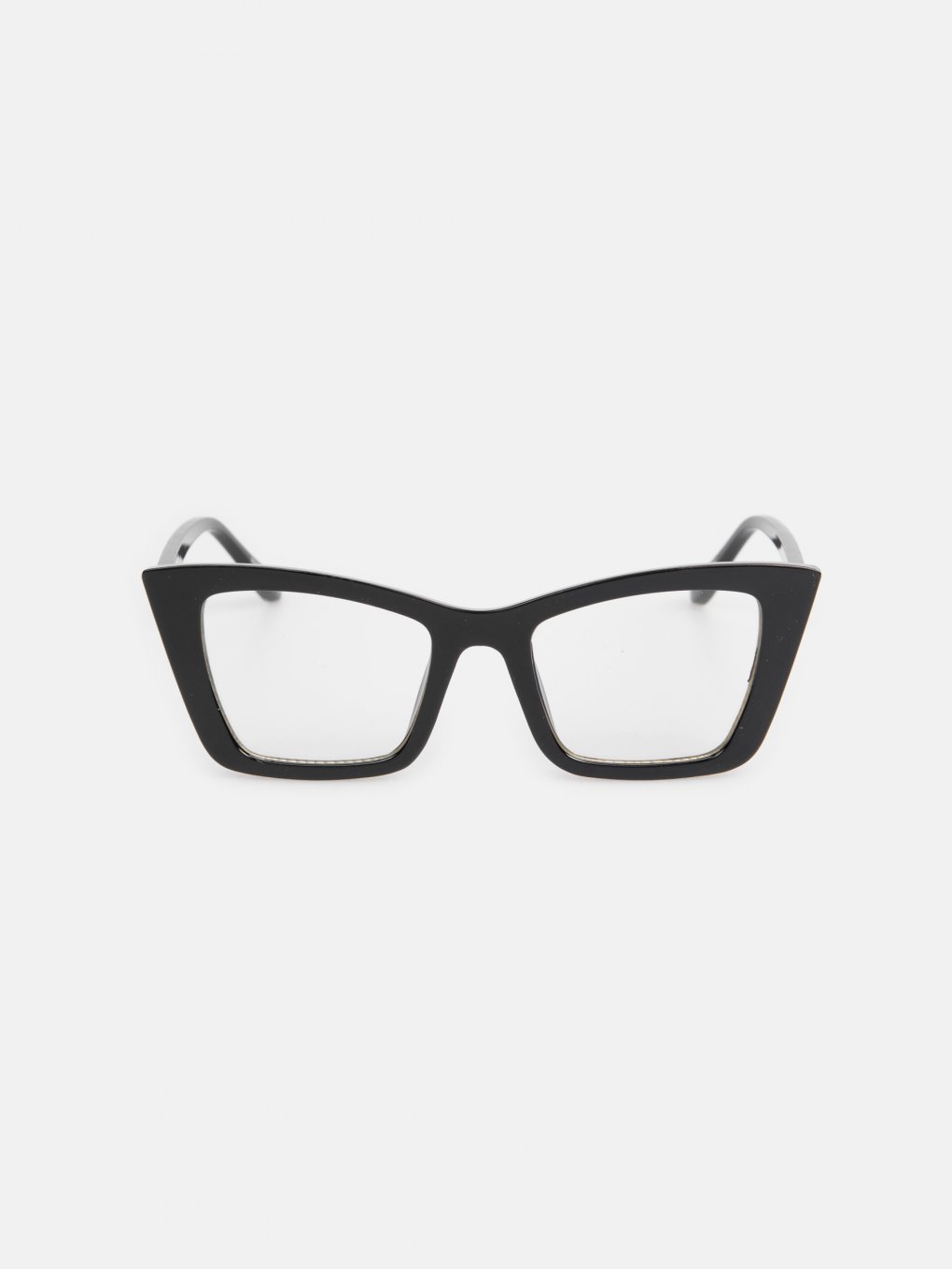 Transparent lenses glasses