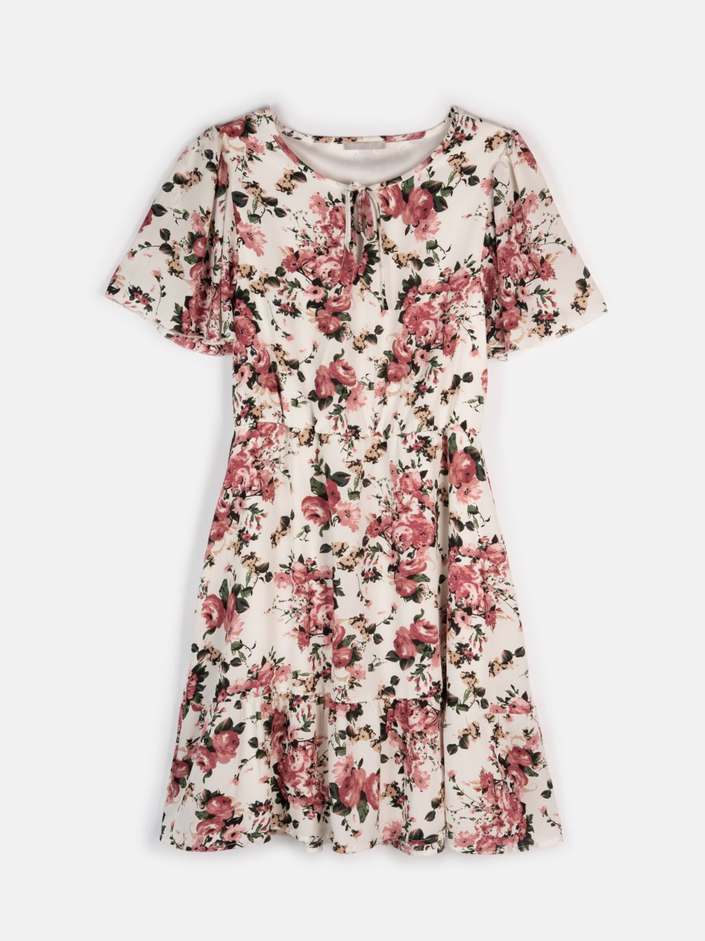 Šifónové kvetované šaty