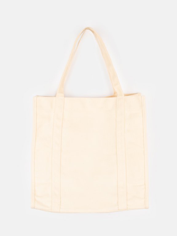 Basic textile shopper bag