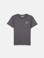Cotton blend t-shirt with print