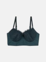Padded lace bralette