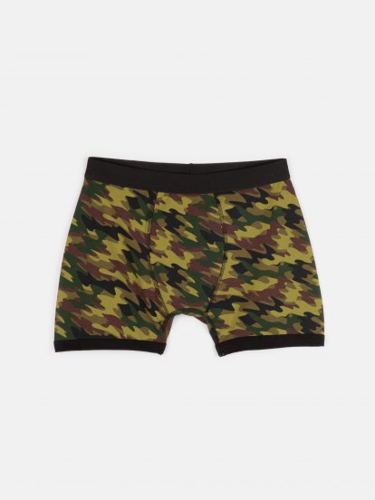 Pack Of 3 Men Army Print Underwear Camouflage Boxer Short Multi S-M-L-XL-XXL 