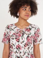Šifónové kvetované šaty