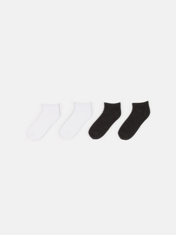 Balenie 2 párov členkových pánskych ponožiek