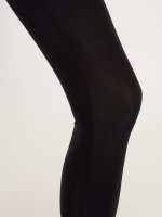 Black glittery tights