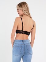 Padded lace bralette