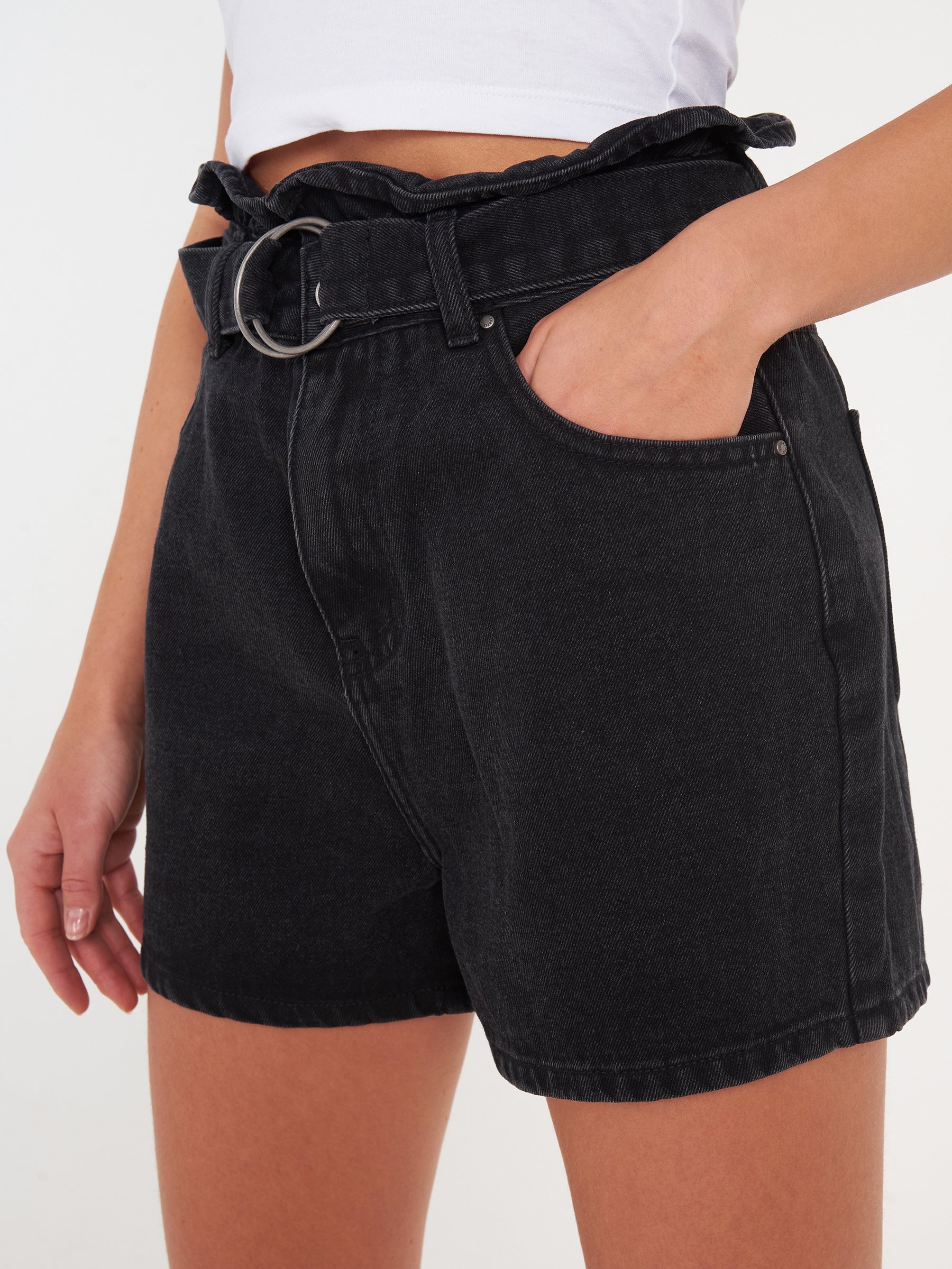 discount 98% Stradivarius shorts jeans WOMEN FASHION Jeans NO STYLE Black 34                  EU 