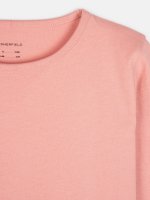 Asymmetric hem cotton t-shirt