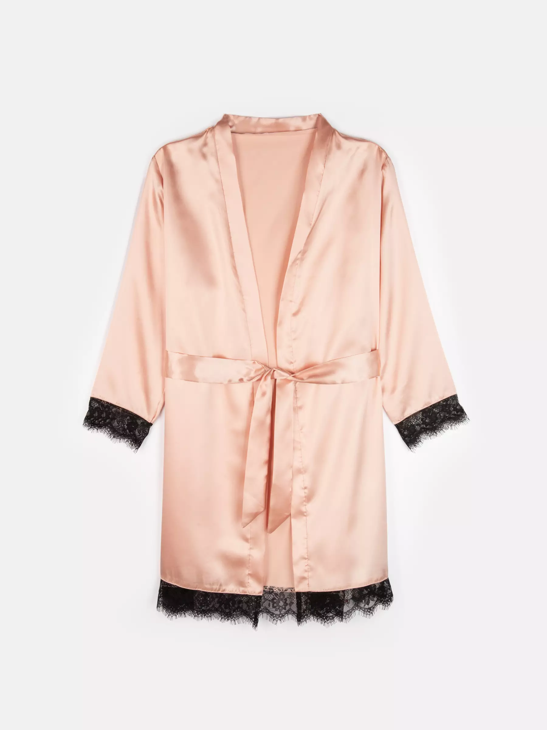 lace satin dressing gown Satin Robe