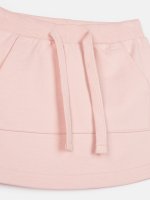 Sweat skirt with kangaroo pocket