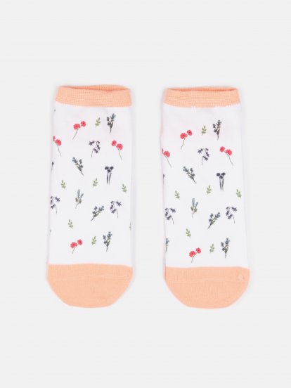 Vzorované dámske ponožky