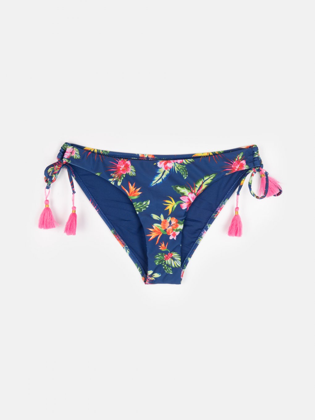 Majtki bikini z kwiatowym nadrukiem dla kobiet