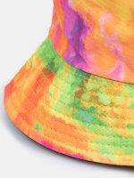 Multicolour reversible bucket hat
