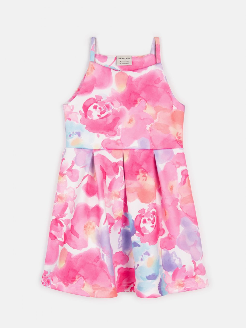 Kvetované dievčenské šaty