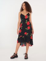 Strappy floral dress