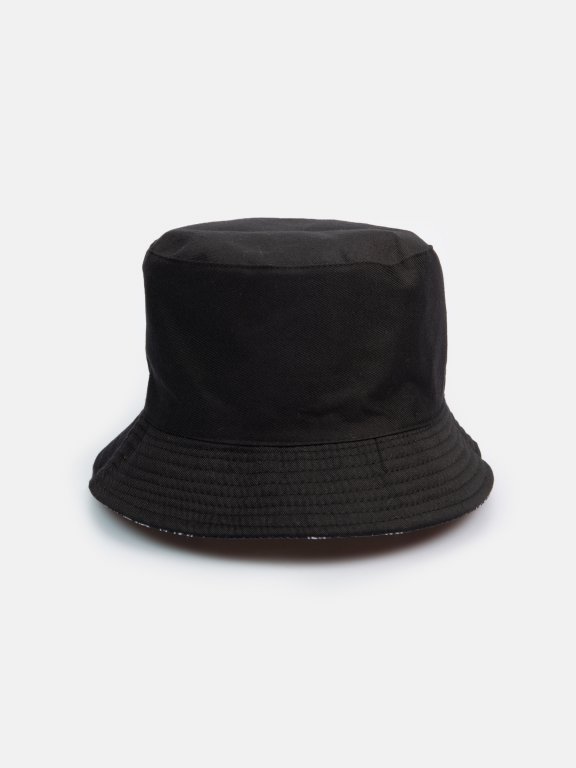 Oboustranný vzorovaný dámský klobouk