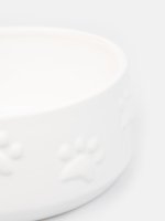 Ceramic dog bowl