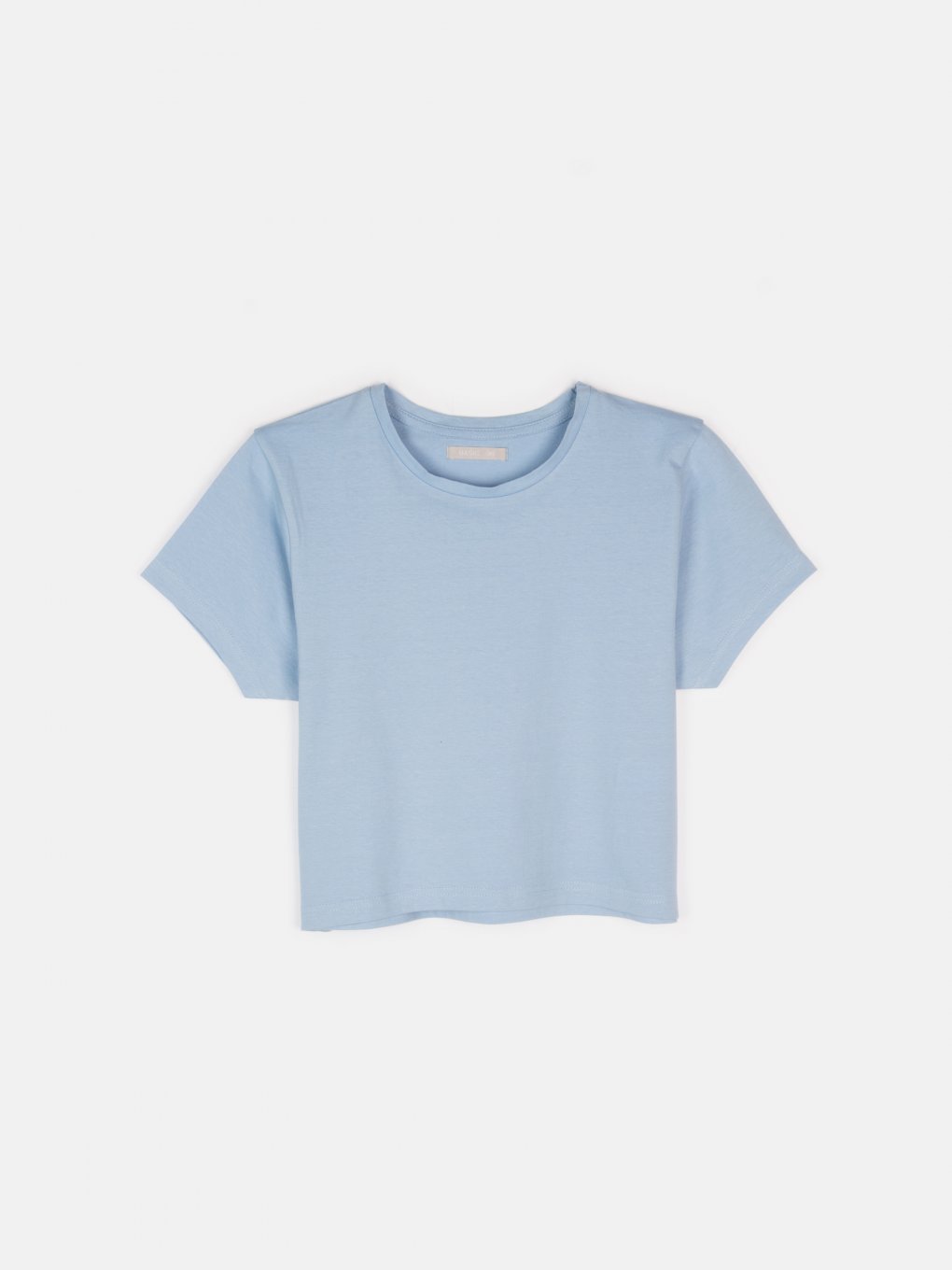 Základné basic krátke bavlnené tričko
