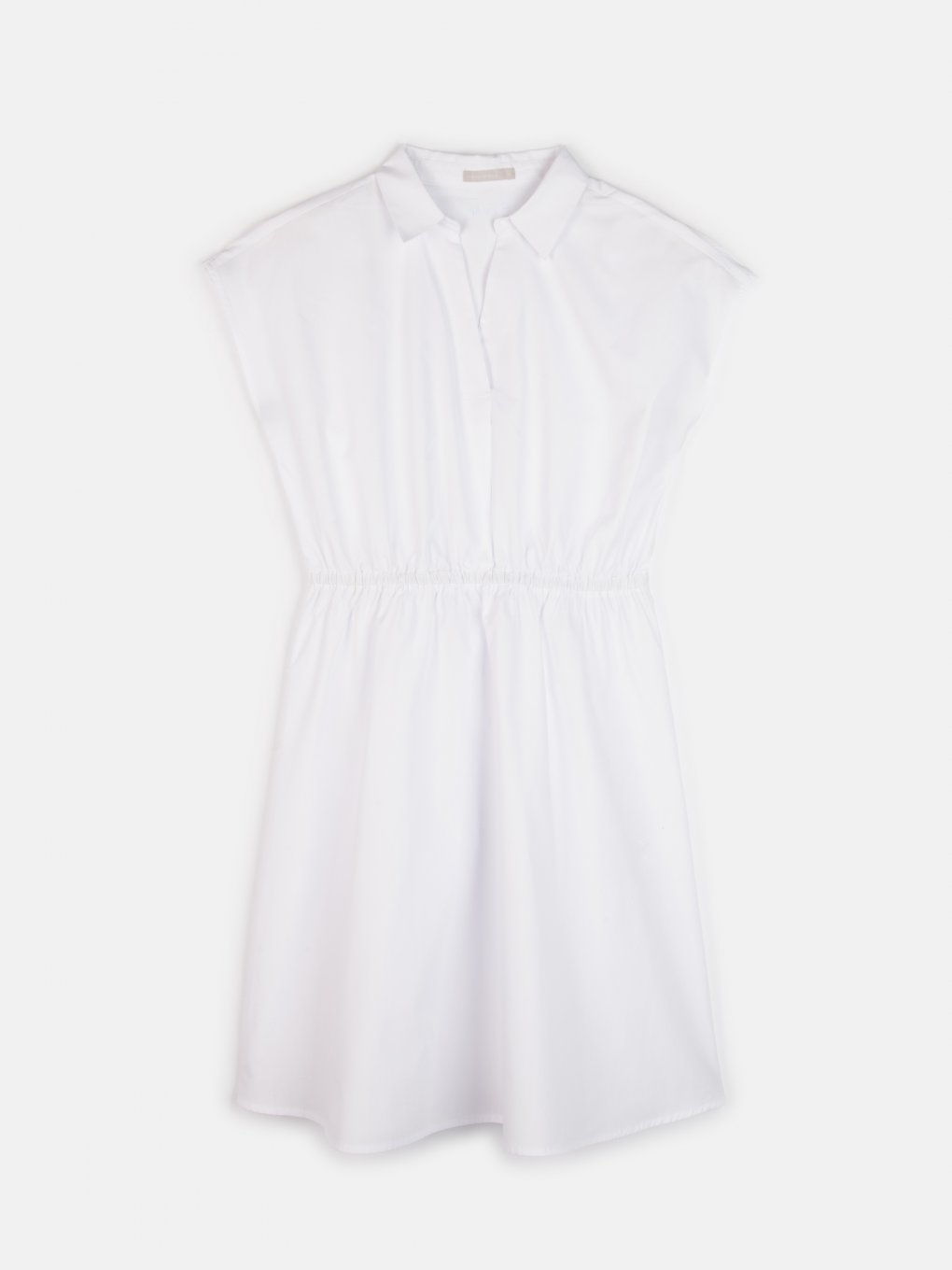 Basic cotton blend dress